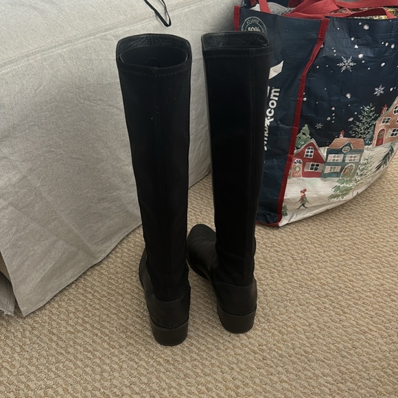 Stuart Weitzman 50/50 Leather boots - Picture 2 of 4